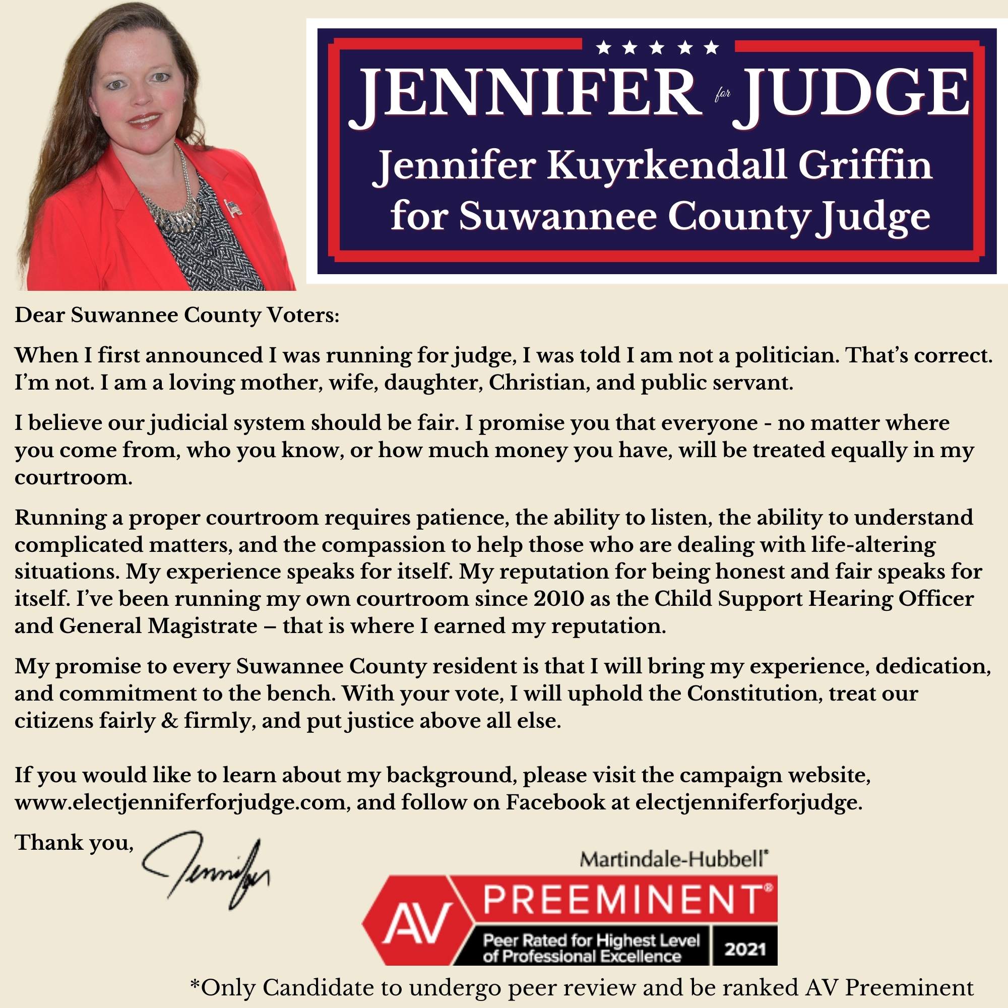 Jennifer Kuyrkendall Griffin